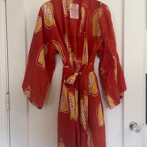 Papaya Kimono Robe
